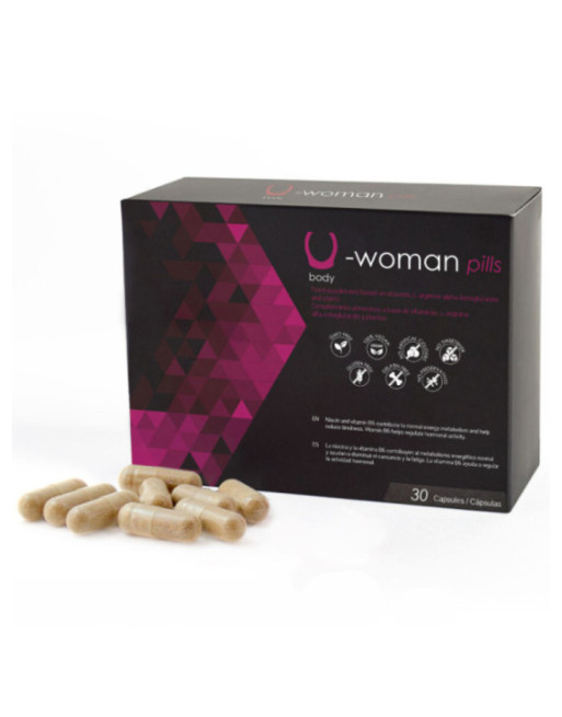 500 COSMETICS -U-WOMAN AUMENTA LA LIBIDO FEMMINILE - 30 CAPSULE