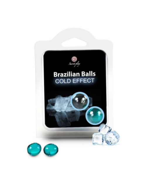 SECRETPLAY - PALLINE BRASILIANE EFFETTO FREDDO 2 UNITÀ