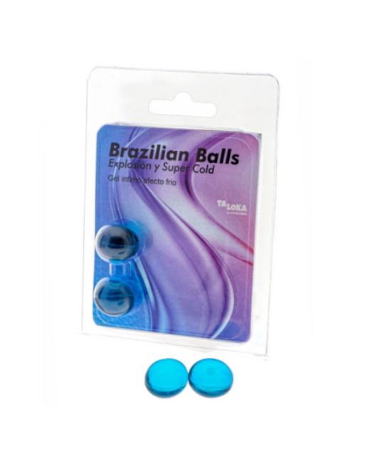 TALOKA - 2 SFERE BRASILIANE GEL EMOZIONANTE EFFETTO FREDDO