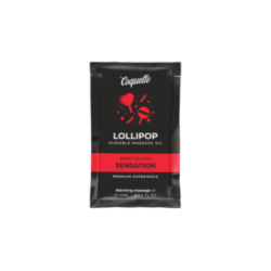 COQUETTE CHIC DESIRE - OLIO DA MASSAGGIO POCKET KISSABLE CON EFFETTO CALORE LOLLIPOP 10 ML