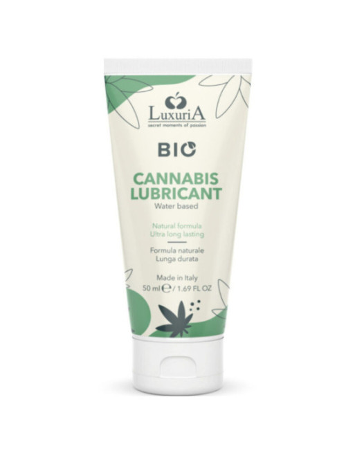 INTIMATELINE - LUXURIA LUBRIFICANTE A BASE ACQUA BIO CANNABIS 50 ML