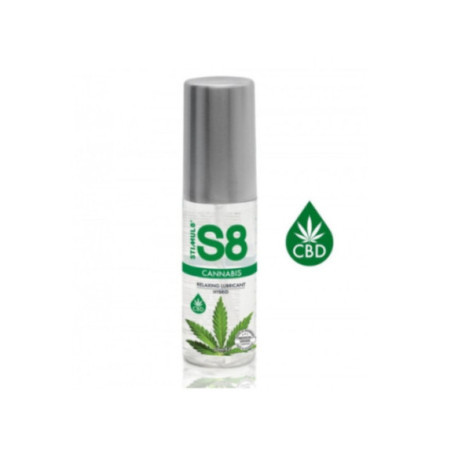 STIMUL8 - S8 LUBRIFICANTE IBRIDO ALLA CANNABIS 50 ML