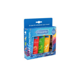PASANTE - CONFEZIONE LUBRIFICANTI AROMI ASSORTITI 5 UNITÀ X 15 ML