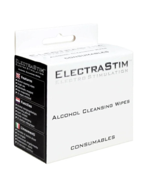 ELECTRASTIM - SALVIETTINE DETERGENTI ALL'ALCOOL 10 UNITÀ
