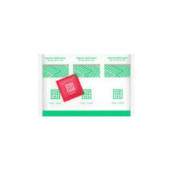 CONFORTEX - LENZUOLA IGIENICA MONOUSO , SACCA SINGOLA + PRESERVATIVO FRAGOLA