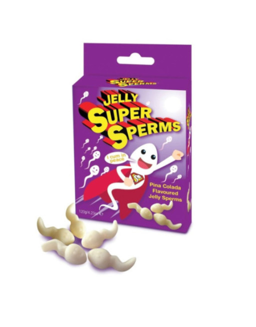 SPENCER & FLEETWOOD - JELLY SUPER SPERM GOMMIES FORMA SPERMA 120 GR