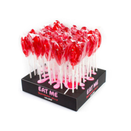 SECRETPLAY - ASSORTIMENTO ESPOSITIVO LECCA LECCA AL PENE CON ALCOOL 40 UNITÀ