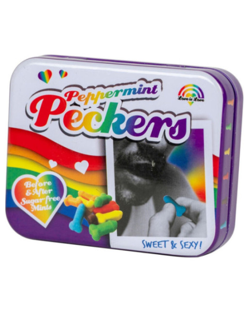 SPENCER & FLEETWOOD - CARAMELLE ARCOBALENO E MENTA PECKERS