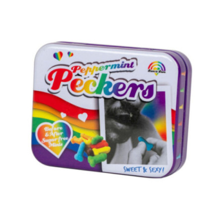 SPENCER & FLEETWOOD - CARAMELLE ARCOBALENO E MENTA PECKERS