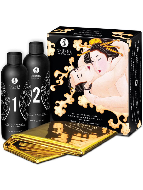 SHUNGA - GEL DA MASSAGGIO EROTICO CORPO A CORPO AL MELONE ORIENTALE