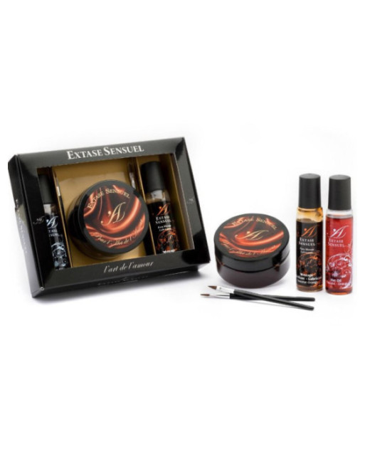 EXTASE SENSUAL - KIT SCRIGNO DI CIOCCOLATO AFRODISIACO