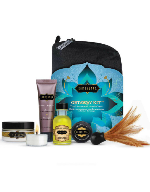 KIT KAMASUTRA - ROMANTICO E LUSSUOSO IN FORMATO DA VIAGGIO