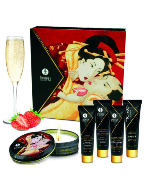 SHUNGA - KIT SEGRETO GEISHA FRAGOLE E CAVA