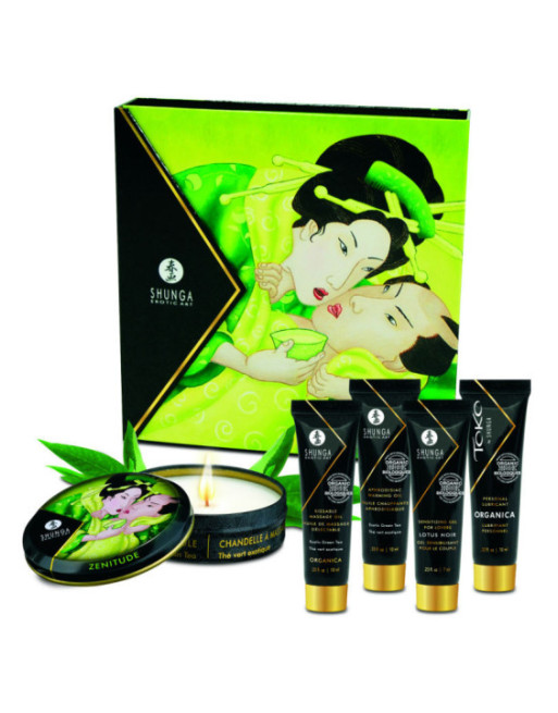 SHUNGA - KIT TÈ VERDE BIOLOGICO GEISHA SEGRETO