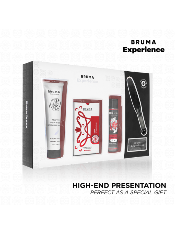 BRUMA XPERIENCE - KIT TENTAZIONE VIBRO-ORGASMICA DOLCE FRAGOLA