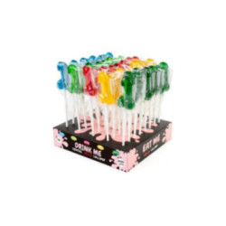 SECRETPLAY - ASSORTIMENTO ESPOSITIVO LECCA LECCA AL PENE CON ALCOOL 40 UNITÀ