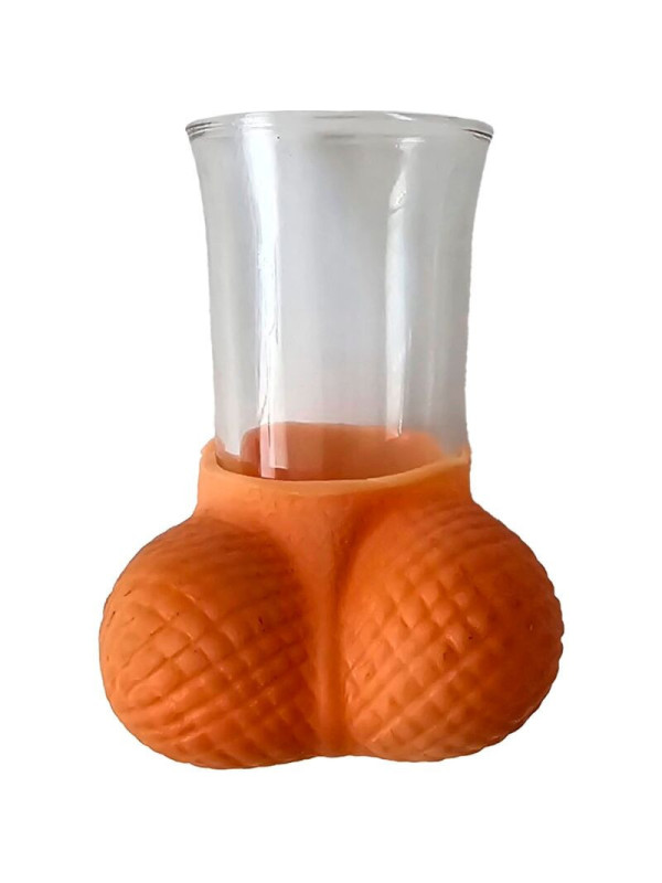 DIABLO PICANTE - BICCHIERE DA SHOT IN VETRO CON UOVA NATURALI