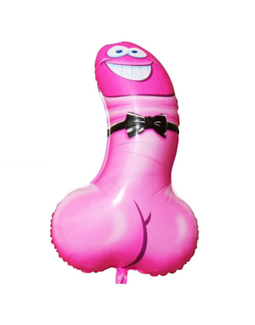 DIABLO PICANTE - PALLONCINO ROSA A FORMA DI PENE PER FESTE