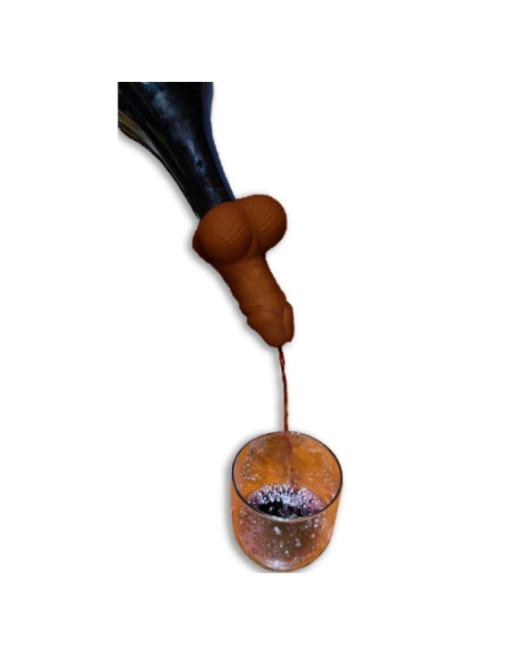 DIABLO PICANTE - DECANTER PER VINO A FORMA DI PENE MULATTO