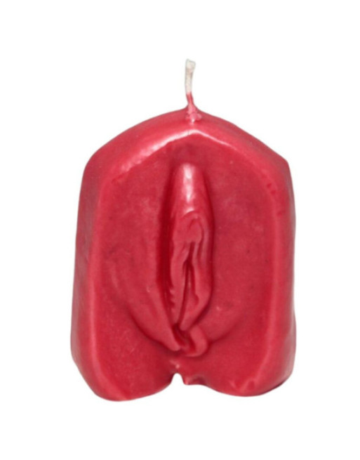 DIABLO PICANTE - CANDELA A FORMA DI VAGINA ROSSO