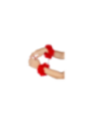 GIOCO SEGRETO - MANETTE MARABOU ROSSO