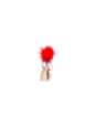 GIOCO SEGRETO - SPOLVERINO MARABOU ROSSO
