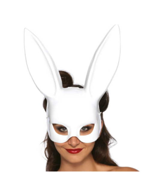 LEG AVENUE - MASCHERA CONIGLIO MASQUERADE BIANCA