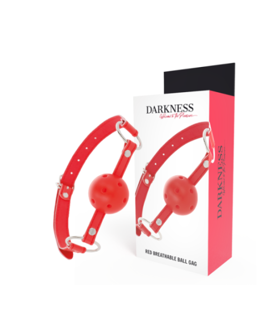 DARKNESS - BAVAGLINO TRASPIRANTE ROSSO