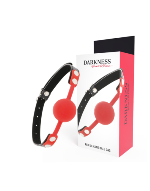 DARKNESS - BAVAGLINO IN SILICONE ROSSO