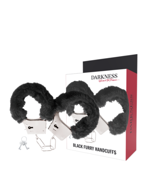 DARKNESS - MANETTE IN METALLO RIVESTITE NERE