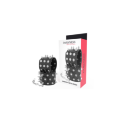 DARKNESS - MANETTE CON TESCHI E OSSA NERE CON SPUNTE