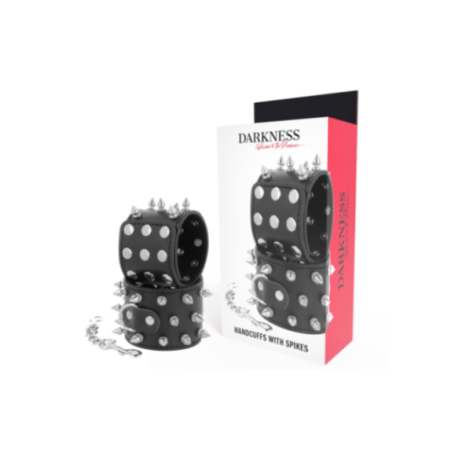 DARKNESS - MANETTE CON TESCHI E OSSA NERE CON SPUNTE