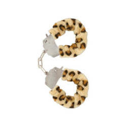 TOYJOY - POLSINI DIVERTENTI PELOSI BONDAGE LEOPARDO