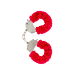 TOYJOY - POLSINI FURRY FUN BONDAGE ROSSO