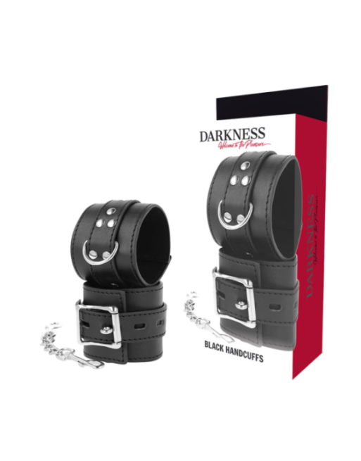 DARKNESS - MANETTE IN PELLE NERA