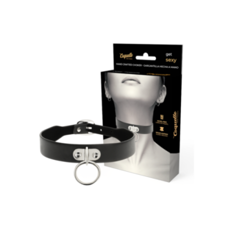 COQUETTE CHIC DESIRE - COLLANA IN PELLE VEGANA ACCESSORIO FETISH DONNA