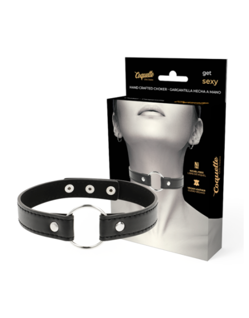 COQUETTE CHIC DESIRE - COLLANA IN PELLE VEGANA ACCESSORIO DONNA
