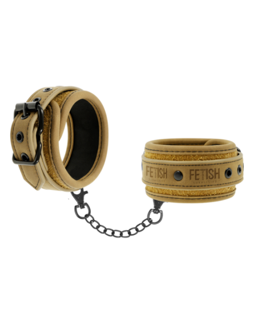 FETISH SUBMISSIVE ORIGIN - MANETTE IN PELLE VEGANA CON FODERA IN NEOPRENE