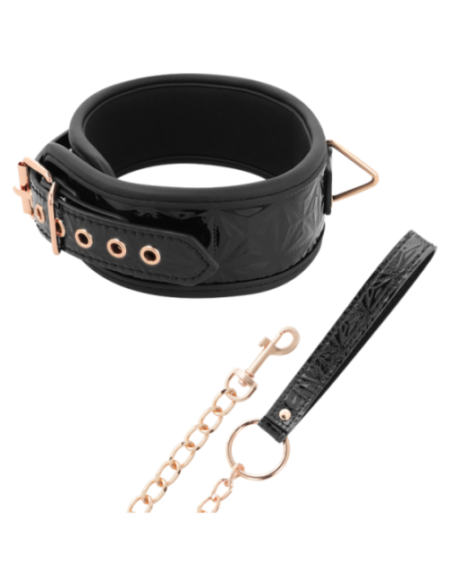 BEGME - BLACK EDITION PREMIUM COLLARE IN PELLE VEGANA