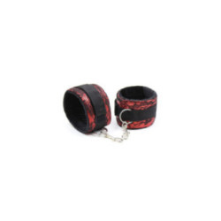 OHMAMA FETISH - MANETTE IN VELLUTO CON NASTRO IN NYLON