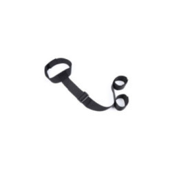 OHMAMA FETISH - MANETTE DA POLSO E COLLARE IN NYLON