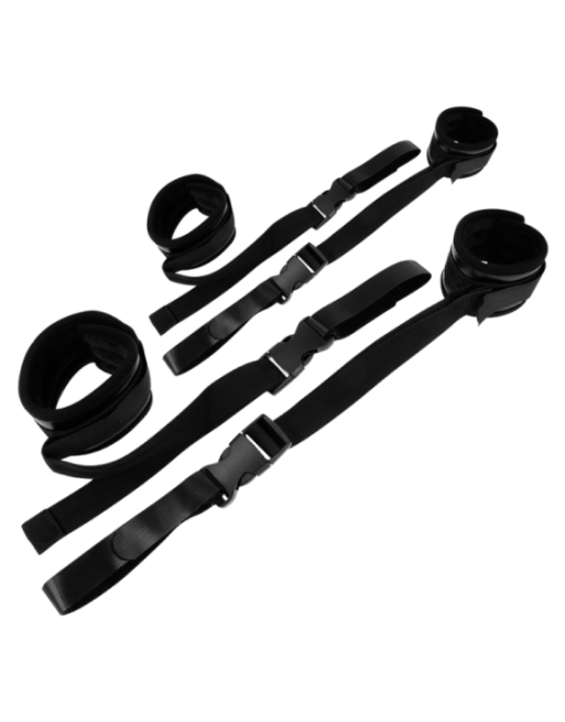 MANETTE DI CONTENIMENTO OHMAMA FETISH IN NYLON E VELCRO