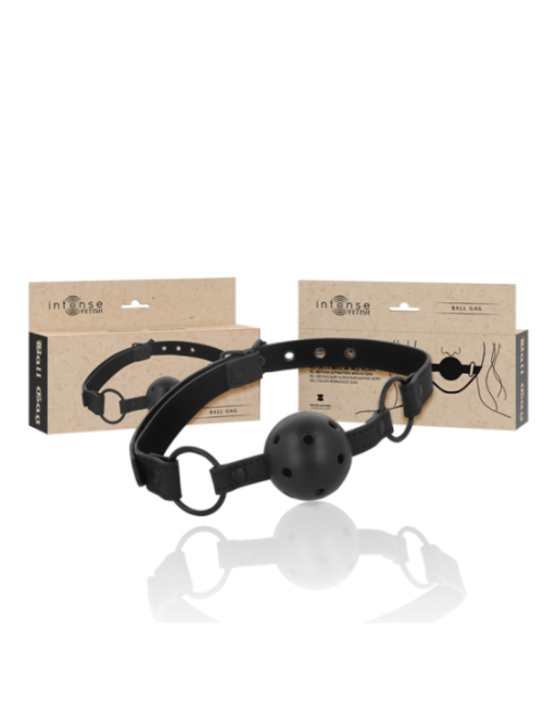 INTENSE - FETISH BALL GAG IN PELLE VEGANA