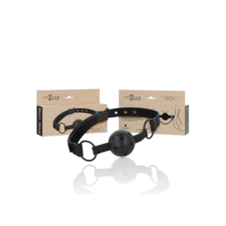INTENSE - FETISH BALL GAG IN PELLE VEGANA