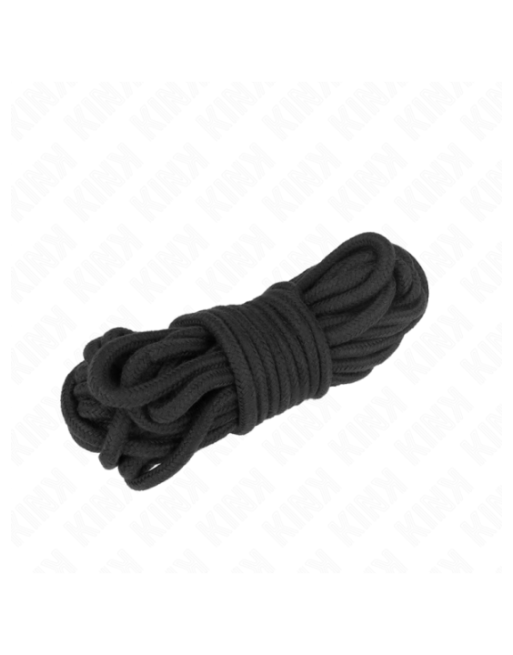 KINK - CORDA IN COTONE 5 METRI NERA