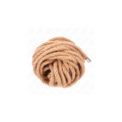 KINK - CORDA DI CANAPA CON TESTA IN METALLO 10 METRI