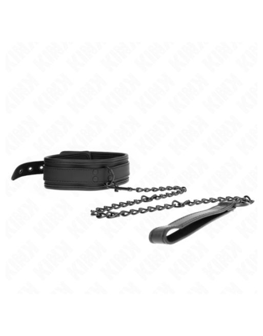 KINK - COLLARE BONDAGE IN NEOPRENE MODELLO 1 CON CINTURA 78 CM REGOLABILE 37,5 X 49,5 CM
