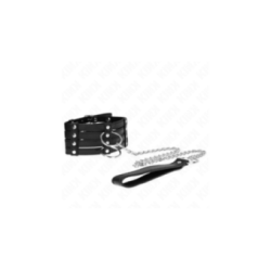 KINK - COLLANA CON CINTURA 65 CM STILE SUB REGOLABILE 35-51 CM X 7 CM