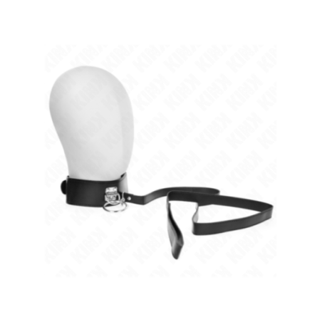 KINK - GUINZAGLIO BORCHIE 116 CM COLLARE CON CINTURINO IN SIMILPELLE 50 X 5 CM