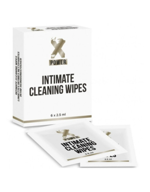 XPOWER - SALVIETTE PULIZIA INTIMA 6 UNIT